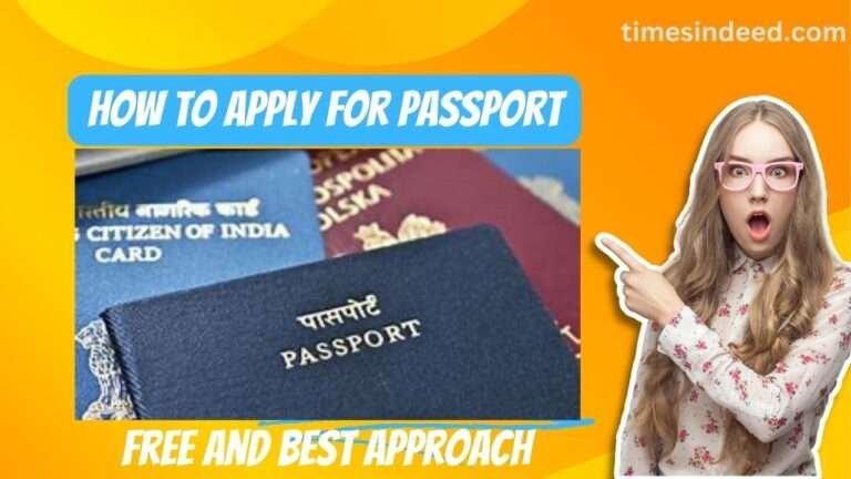 how to apply for passport